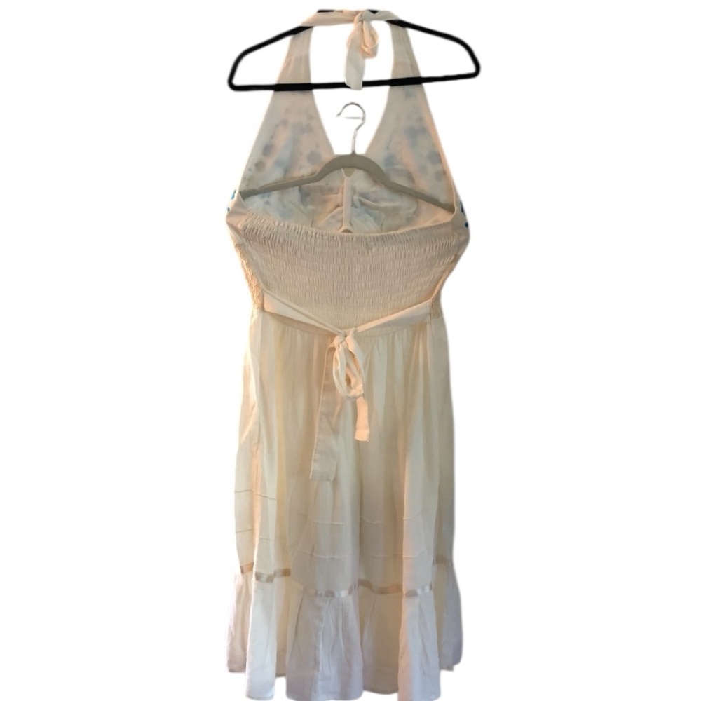 Oaxacan-Style Embroidered Halter Dress - Picture 3 of 7
